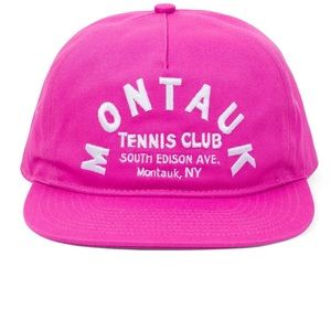 Hot Pink Montauk Baseball Hat